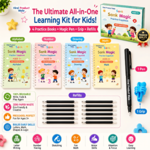 Magic Grooved Writing Practice Workbook Set